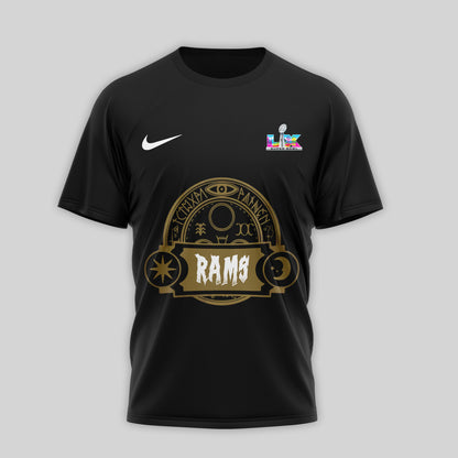 Los Angeles Rams | Premium NFL 2026 Super Bowl x Silent Hill 3D Shirt | WF62