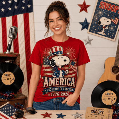 Premium SNPY America 250 Years of Freedom Tribute T-Shirt TD | TA47
