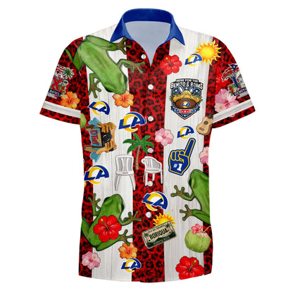 Los Angeles Rams | Premium NFL Benito Bowl Hawaiian Shirt | AF33