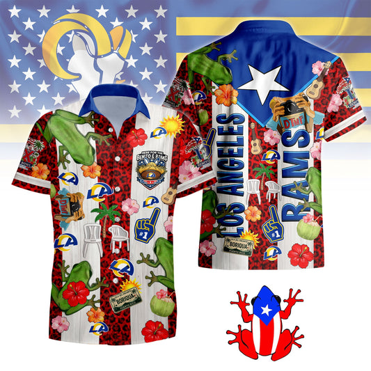 Los Angeles Rams | Premium NFL Benito Bowl Hawaiian Shirt | AF33