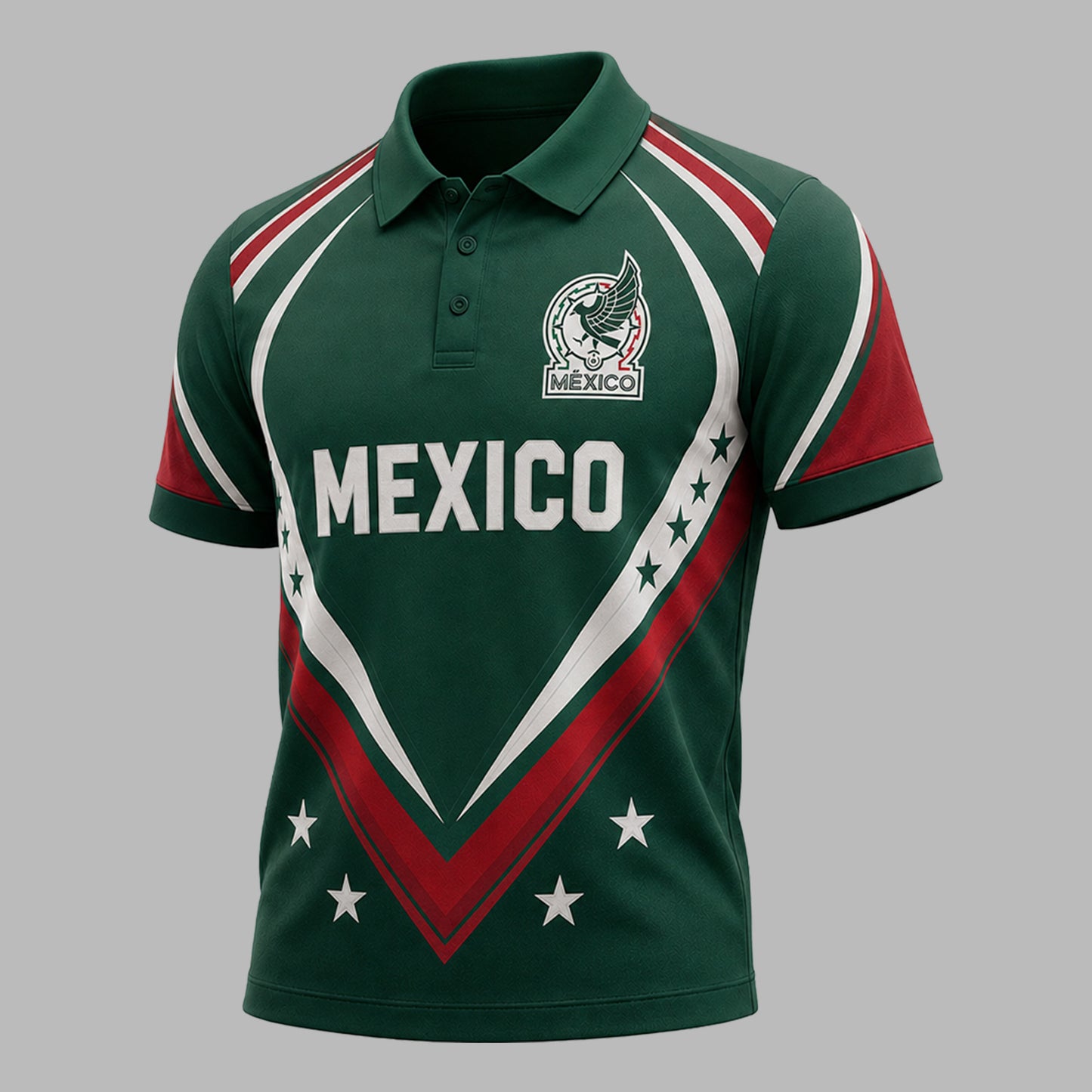 Mexico | Premium WC26 National Pride Performance Polo & Shorts Set TD | EN54