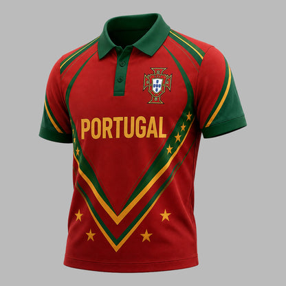 Portugal | Premium WC26 National Pride Performance Polo & Shorts Set TD | MD50
