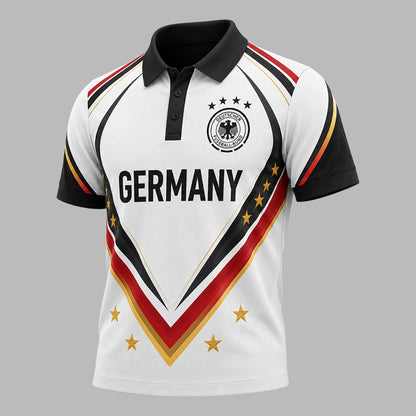 Germany | Premium WC26 National Pride Performance Polo & Shorts Set TD | PF84
