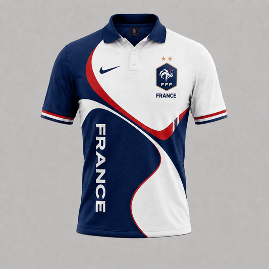 France - Premium WC26 Victory Heritage Polo Shirt TD | QX86