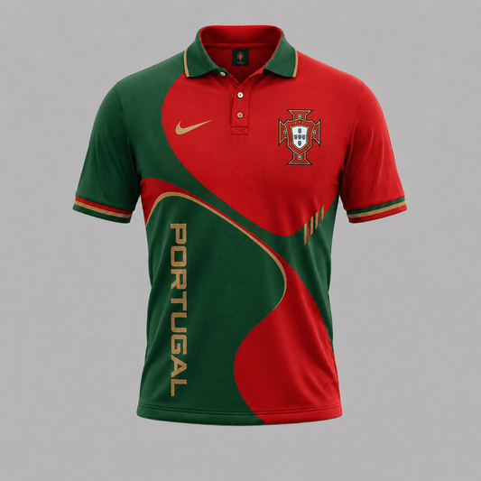 Portugal | Premium WC26 Victory Heritage Polo Shirt TD | ST44