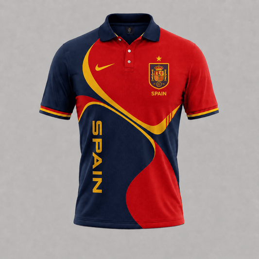 Spain | Premium WC26 Victory Heritage Polo Shirt TD | EZ71