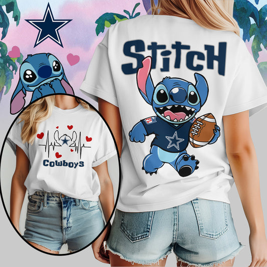 Dallas Cowboys | Premium NFL Stitch Women Shirt | OV56