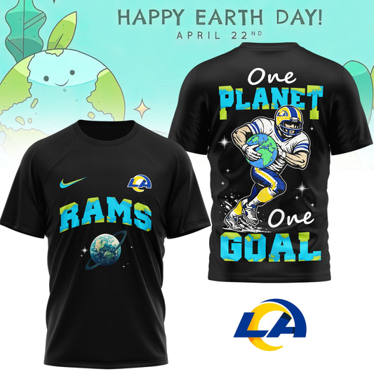 Los Angeles Rams | Premium NFL x Earth Day 3D Shirt | VP56