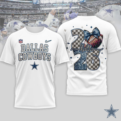 Dallas Cowboys | Premium NFL Hello 2026 Shirt | CM97