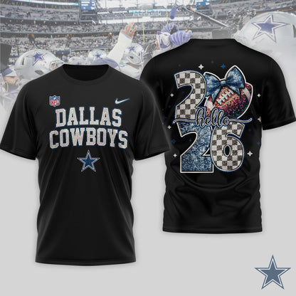 Dallas Cowboys | Premium NFL Hello 2026 Shirt | CM97