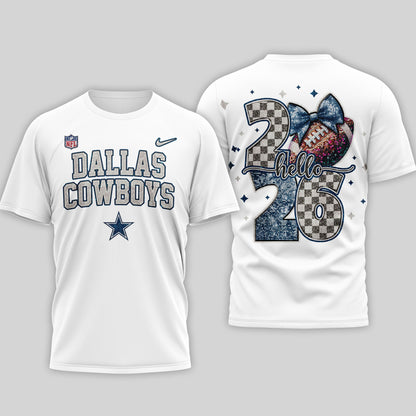 Dallas Cowboys | Premium NFL Hello 2026 Shirt | CM97