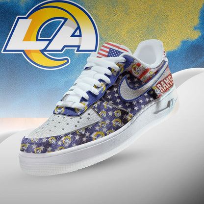 Los Angeles Rams | Premium NFL 250 Years Of America AF1 Shoes | HK54