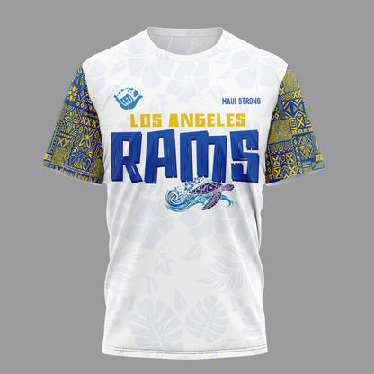 Los Angeles Rams | Premium NFL Hawaii Strong 3D Shirt | PO89