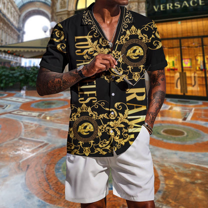 Los Angeles Rams | Premium NFL Luxury Hawaiian Shirt | SS23
