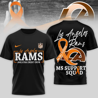 Los Angeles Rams | Premium NFL MS Support 3D T-Shirt | AY13