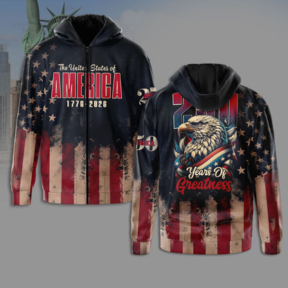 Premium AMC 250th Anniversary 3D Shirt HY | WY43