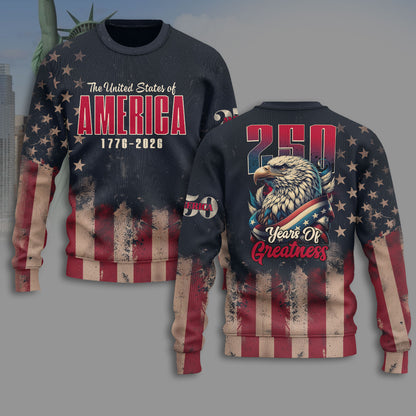 Premium AMC 250th Anniversary 3D Shirt HY | WY43