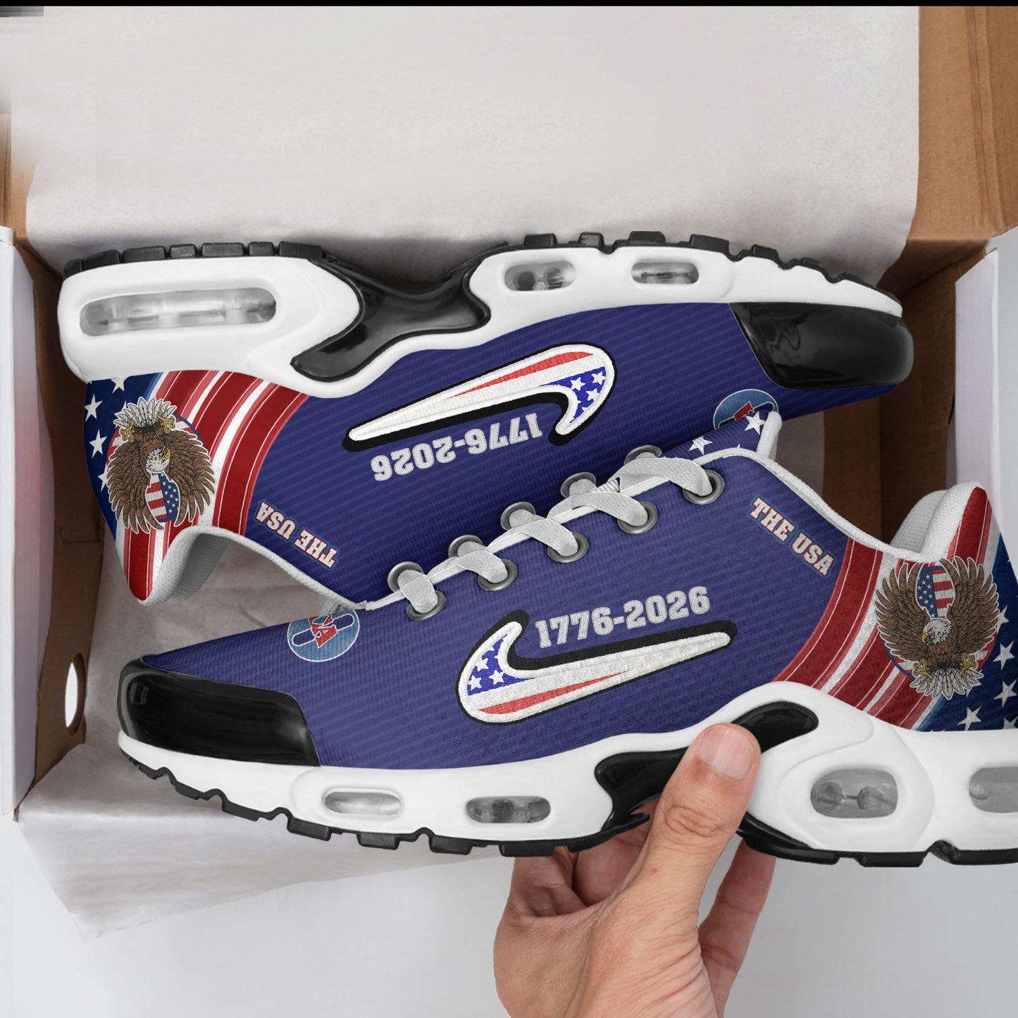 Premium AMC 250th Anniversary Air Max Shoes Limited Edition HY | VY42