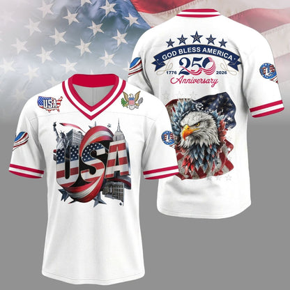 Premium AMC 250th Anniversary V-neck Baseball Jersey HY | EU90