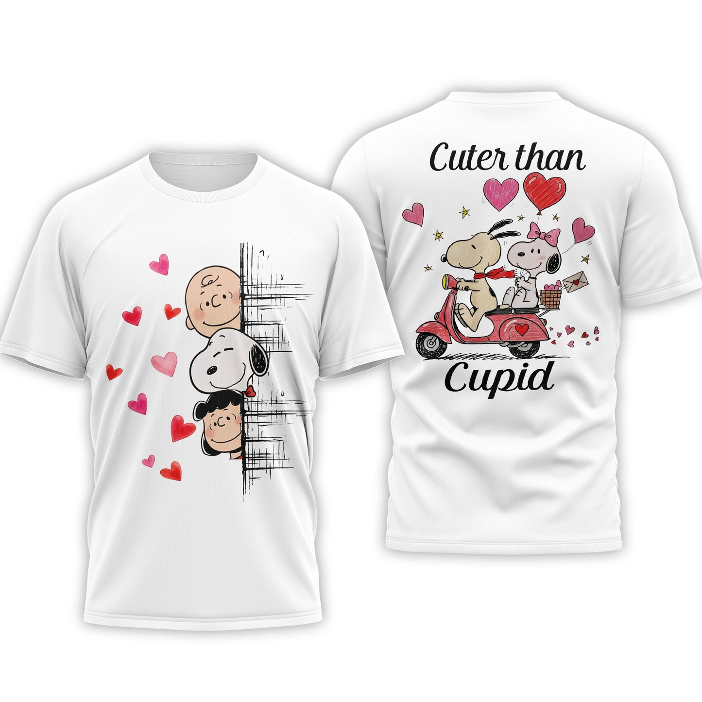 Premium SNPY Valentine's Day 3D Shirt HY | UP68