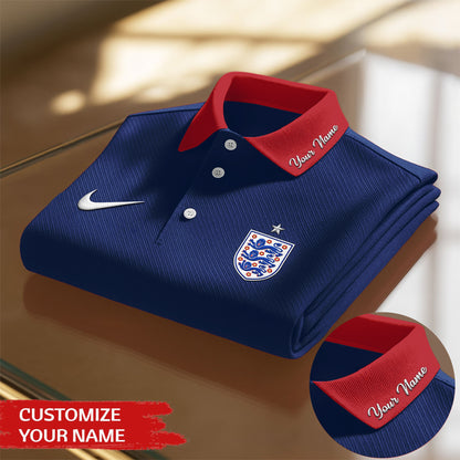 England | Premium WC26 Polo Shirt TD | BW58