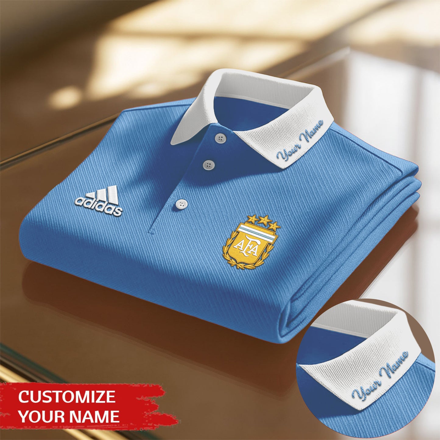 Argentina | Premium WC26 Polo Shirt TD | IC70
