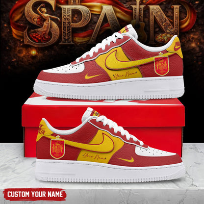 Spain | Premium WC26 Custom AF1 Shoes TD | GQ48