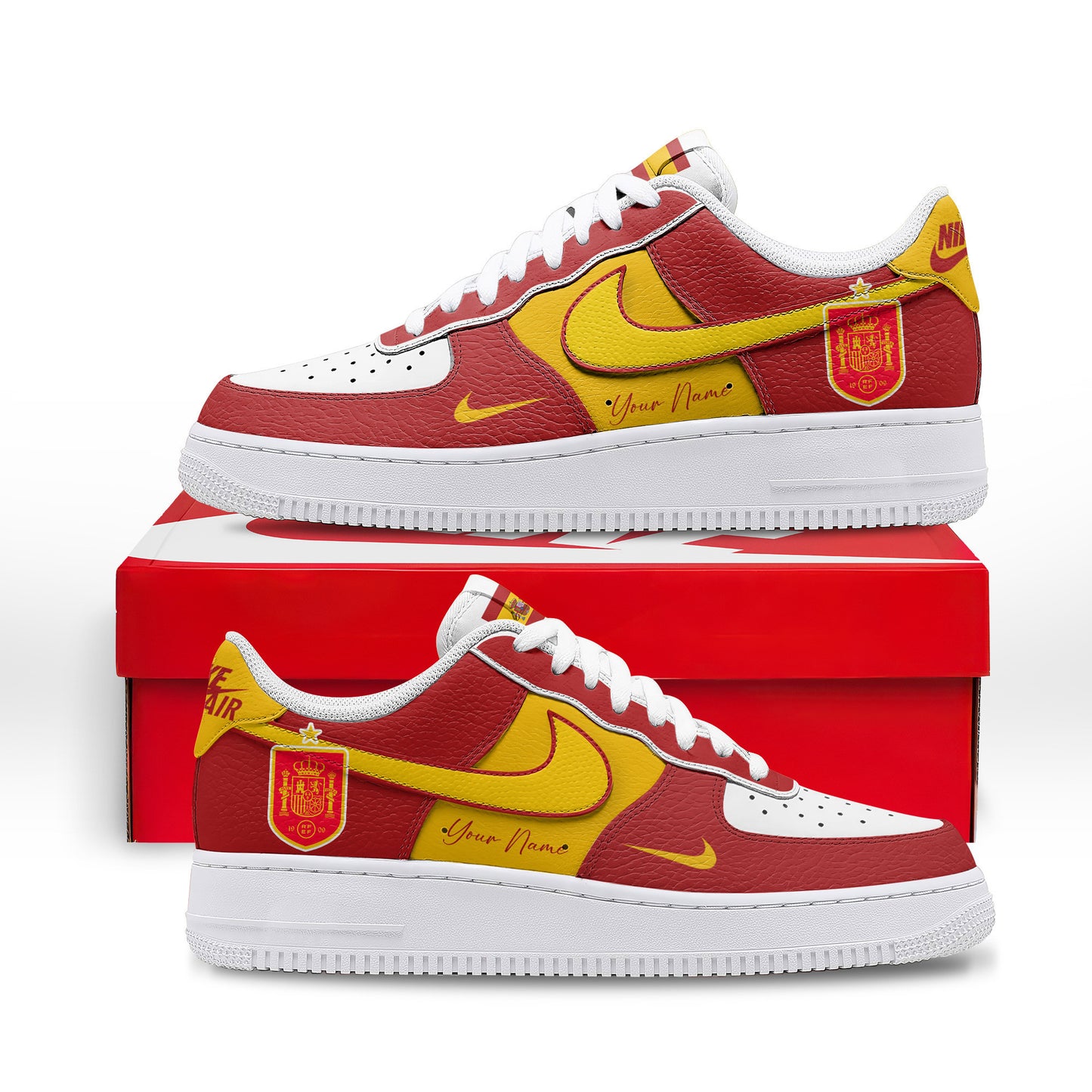 Spain | Premium WC26 Custom AF1 Shoes TD | GQ48