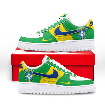Brazil | Premium WC26 Custom AF1 Shoes TD | RV93