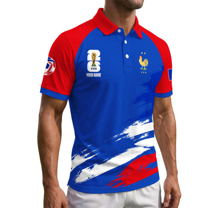 France - Premium Road to World Cup 2026 Polo Shirt TD | LT11
