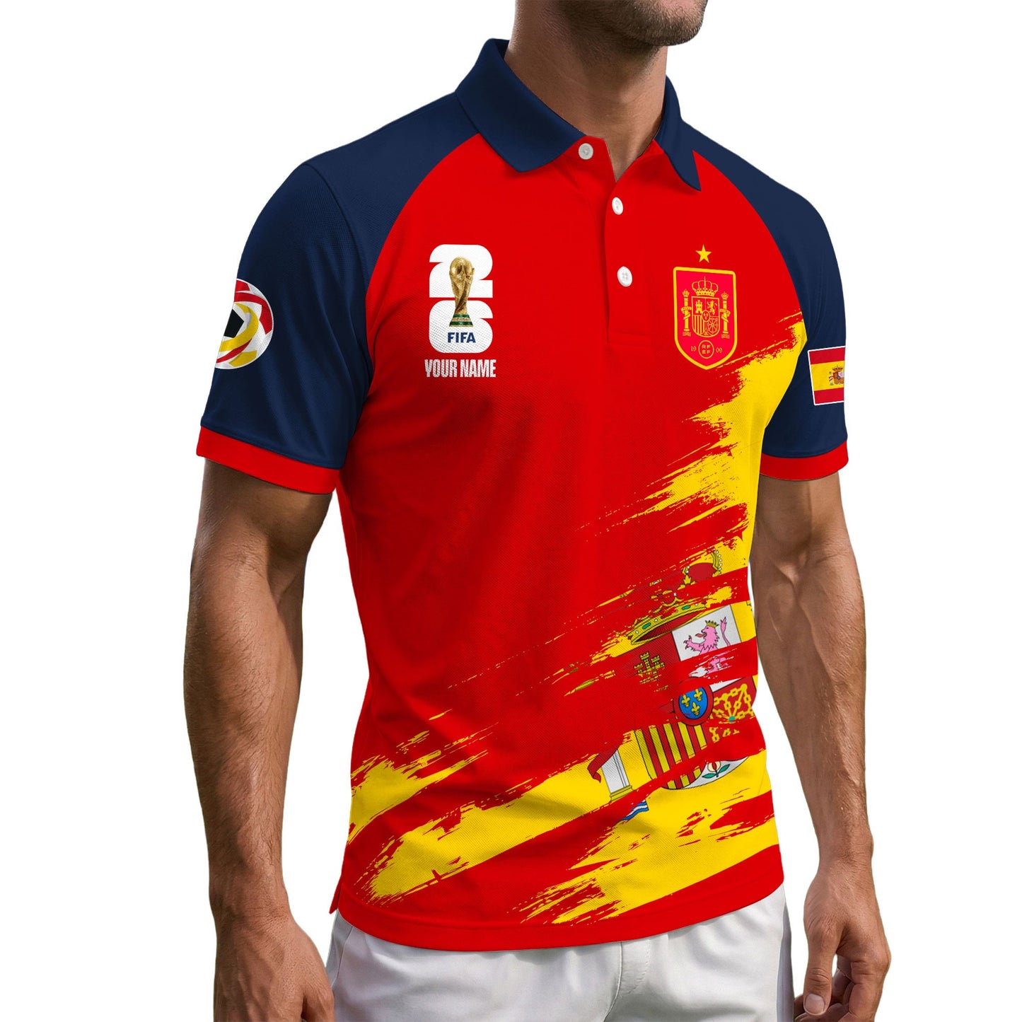 Spain | Premium Road to World Cup 2026 Polo Shirt TD | QM27