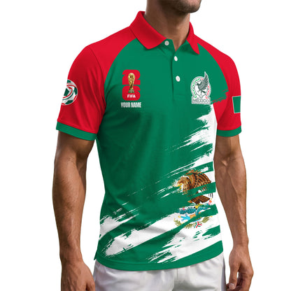 Mexico | Premium Road to World Cup 2026 Polo Shirt TD | LG22