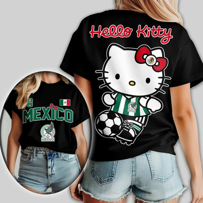 Mexico | Premium WC26 Hello Kitty Women Shirt TD | DH18