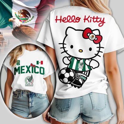 Mexico | Premium WC26 Hello Kitty Women Shirt TD | DH18