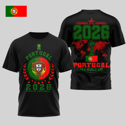 Portugal | Premium World Cup 2026 Legacy - WC26 3D Shirt TD | HE77