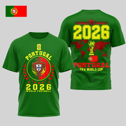 Portugal | Premium World Cup 2026 Legacy - WC26 3D Shirt TD | HE77