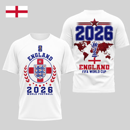 England | Premium World Cup 2026 Legacy - WC26 3D Shirt TD | DM99