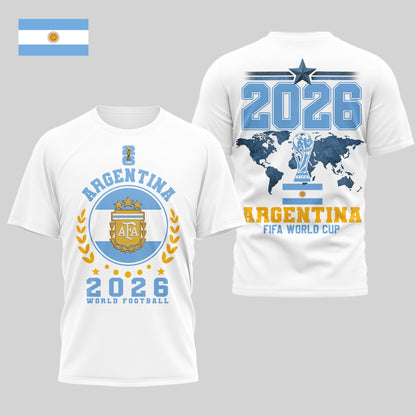 Argentina | Premium World Cup 2026 Legacy - WC26 3D Shirt TD | CH43