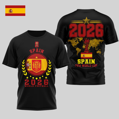 Spain | Premium World Cup 2026 Legacy - WC26 3D Shirt TD | AV43