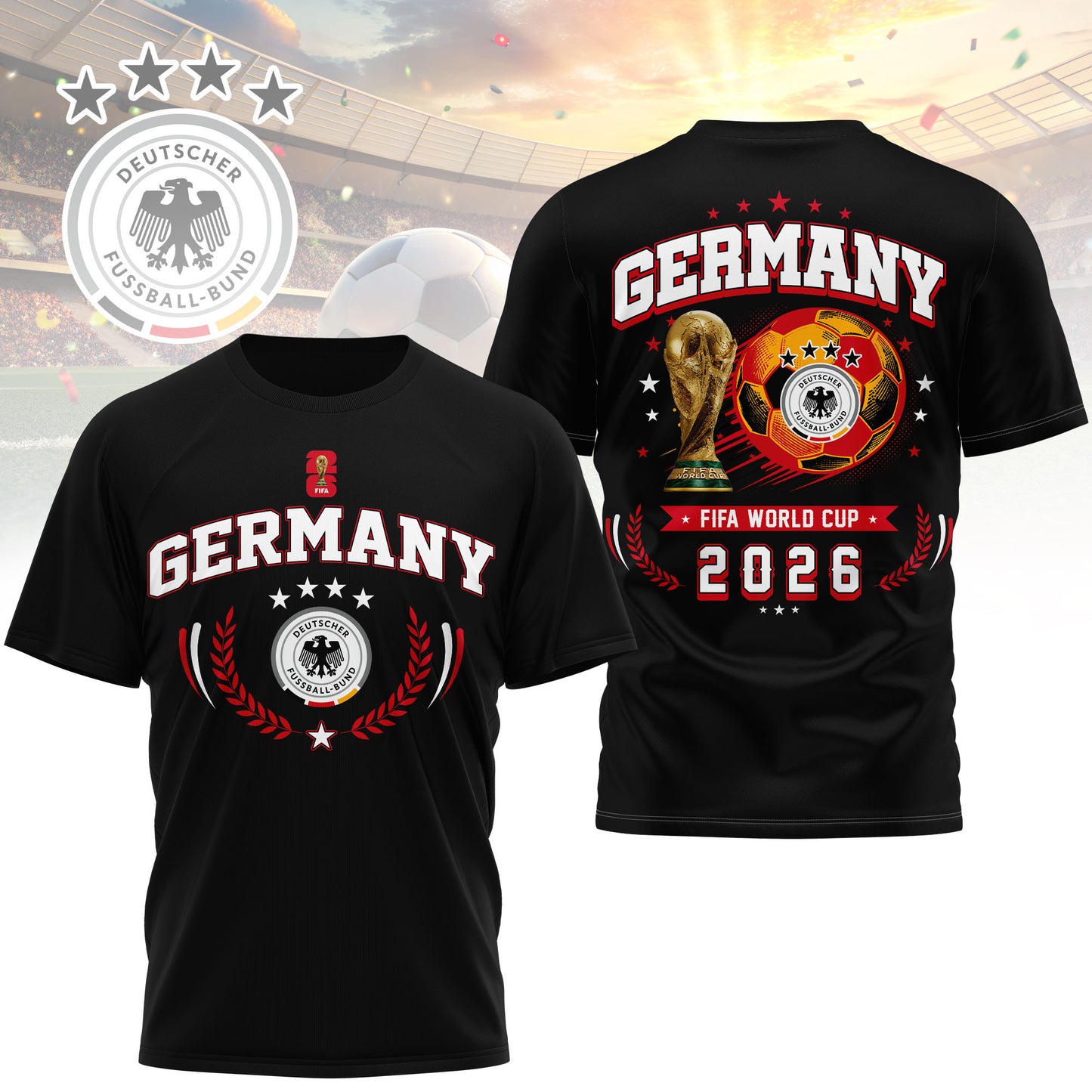 Germany | Premium WC26 Classic 3D Shirt TD | UH67