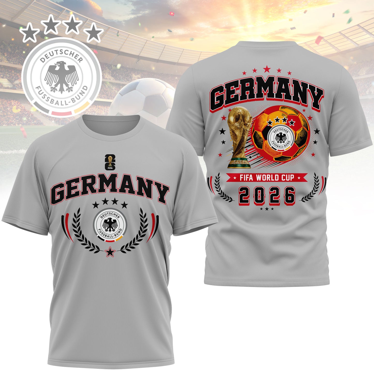 Germany | Premium WC26 Classic 3D Shirt TD | UH67