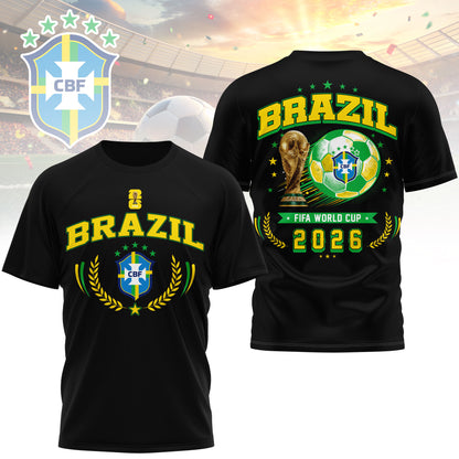 Brazil | Premium WC26 Classic 3D Shirt TD | VY82