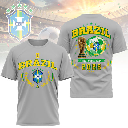 Brazil | Premium WC26 Classic 3D Shirt TD | VY82