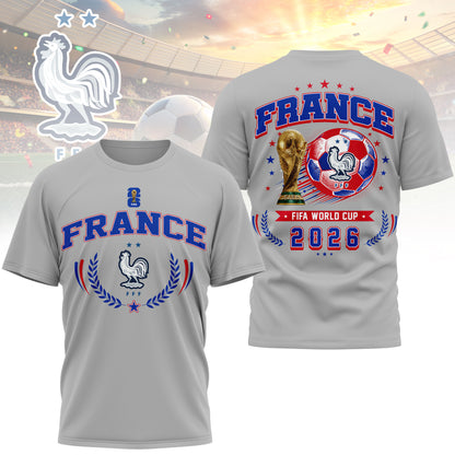France - Premium WC26 Classic 3D Shirt TD | DF93