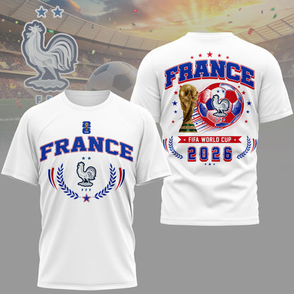 France - Premium WC26 Classic 3D Shirt TD | DF93
