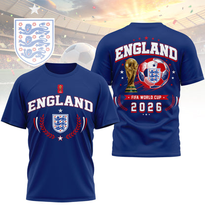 England | Premium WC26 Classic 3D Shirt TD | DC36