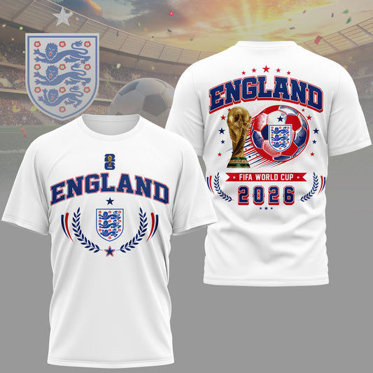England | Premium WC26 Classic 3D Shirt TD | DC36