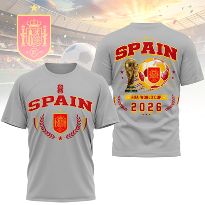 Spain | Premium WC26 Classic 3D Shirt TD | BN96