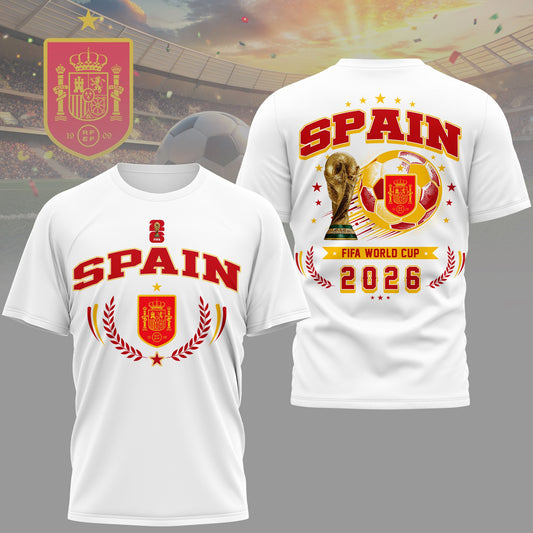 Spain | Premium WC26 Classic 3D Shirt TD | BN96