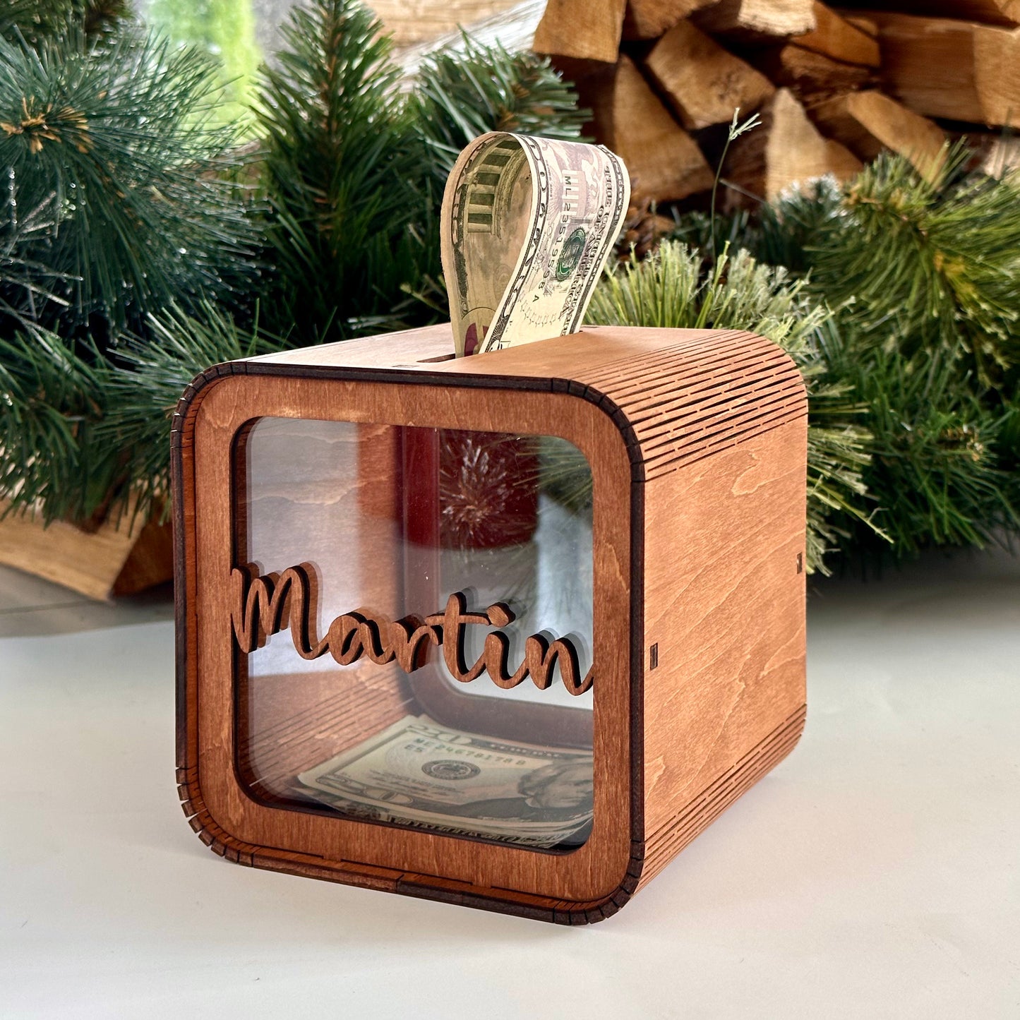 Personalized Piggy Bank with Name, Kids Coin Bank, Piggy Bank Gift, Children's Money Bank, Kids Birthday Gift, Nursery Decor, Gift for Boys